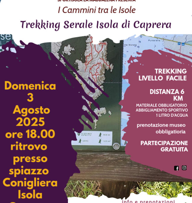 TREKKING SERALE ISOLA DI CAPRERA
